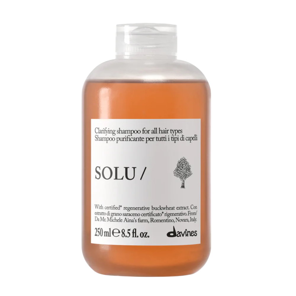 DAVINES Solu Shampoo New 250ml - Шампунь для глубокого очищения волос и кожи головы DAVINES Solu Shampoo New 250ml - Шампунь для глубокого очищения волос и кожи головы